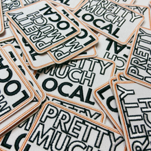 Load image into Gallery viewer, TEELUX - 2.75" Pretty Much Local -  Embroidered Hat Patch: Embroidered Patch
