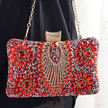 Load image into Gallery viewer, ACCITY - WOMEN DINNER CHAIN ONE-SHOULER DIAMOND BAG
