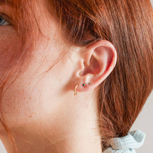 Made By Mary - March Birthstone Stud Earrings
