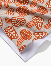 Load image into Gallery viewer, Geometry - Many Mushrooms Tea Towel
