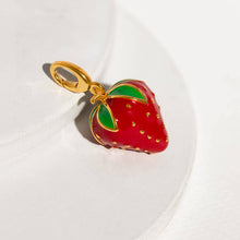 Load image into Gallery viewer, Girls Crew - Strawberry Bag Charm: Gold
