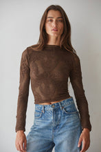 Load image into Gallery viewer, By Together - S1228 | Knit Seamless Jacquard Mock Neck Long Sleeve Top: Merlot / ML
