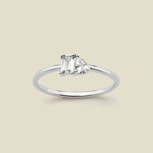 Load image into Gallery viewer, Made By Mary - Toi et Moi Ring: Gold Vermeil / 7
