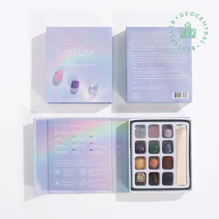 GEOCRYSTAL - Healing Stones Boxed Crystal Collection