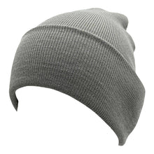 Load image into Gallery viewer, The Park Wholesale - Beanies Caps Toboggan Cuffed Soft Knit in Bulk Multi-Color Plain Blank Wholesale: Neon Green
