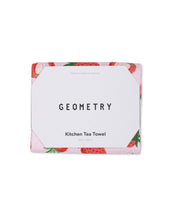 Load image into Gallery viewer, Geometry - Sweet Strawberry Tea Towel
