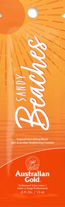 Australian Gold Sandy Beaches Tanning Lotion Packet