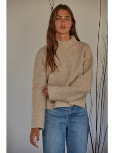 BY TOGETHER - The Paige Pullover - Taupe