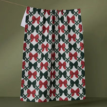 Load image into Gallery viewer, Geometry- Tied Tea Towel
