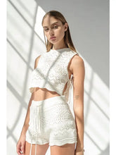 Load image into Gallery viewer, PAPERMOON - Estrella Crochet Top &amp; Shorts Set
