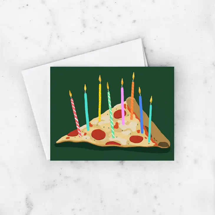 IDLEWILD CO -  Pizza Birthday Card