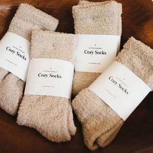 GIFTEN MARKET - Cozy Cloud Socks - Ivory