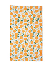 Load image into Gallery viewer, Geometry - Sweet Orange Tea Towel
