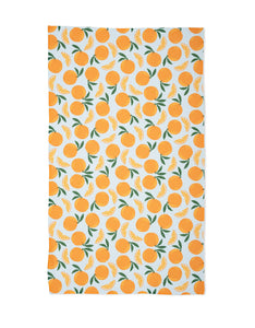 Geometry - Sweet Orange Tea Towel