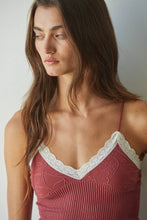 Load image into Gallery viewer, By Together - S1289N | Knit Seamless Ribbed Nylon Spandex Jacquard Top: Ash Rose / SM
