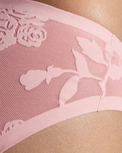 Load image into Gallery viewer, EBY - Sheer Flocked Brief: Madam Muse / M
