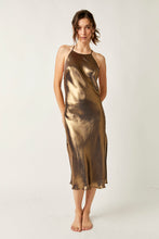Load image into Gallery viewer, FREE PEOPLE - Sunset Shimmer Midi Slip
