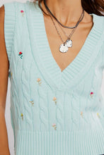 Load image into Gallery viewer, PLUMERIA FLORAL V / BLUE GLASS COMBO
