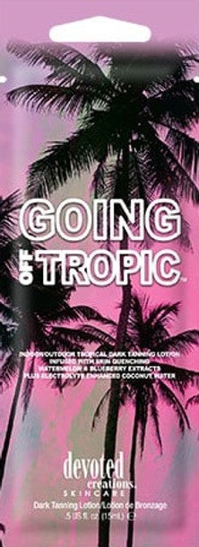 Going Off Tropic Tanning Lotion Packet