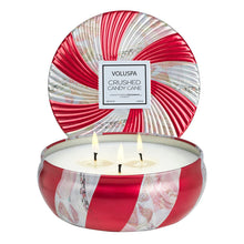 Load image into Gallery viewer, VOLUSPA - Crushed Candy Cane Candles
