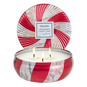 VOLUSPA - Crushed Candy Cane Candles