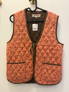 FREE PEOPLE - Floral Pink Vest (Copy)