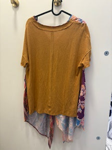 FREE PEOPLE - Blue Combo T-Shirt