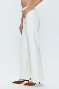 PISTOLA - Penny High Rise Wide Leg - Sand, Blizzard and Black