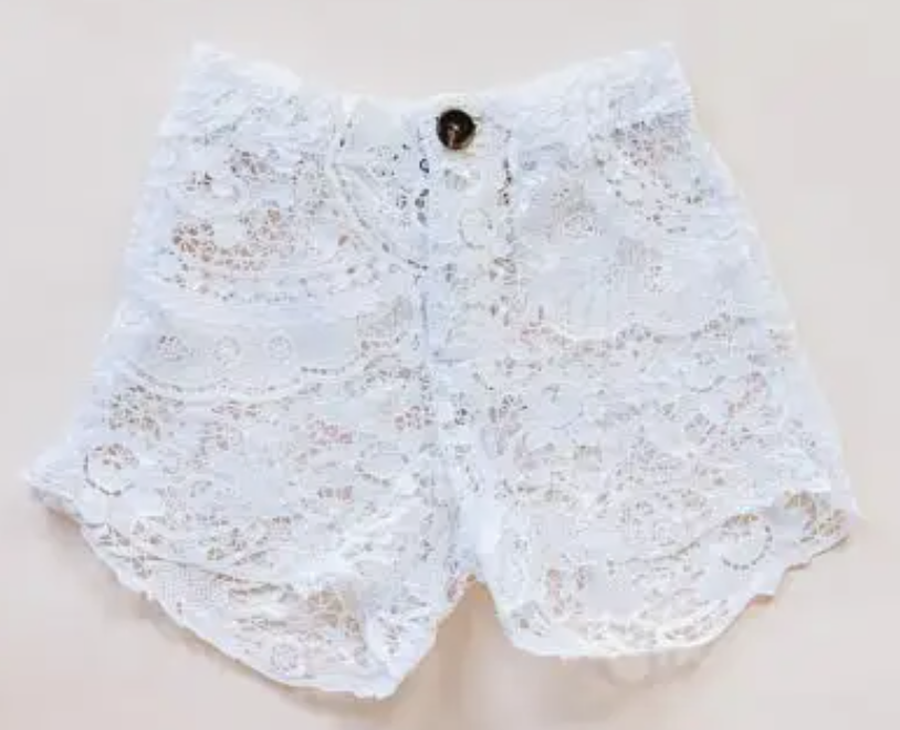 WINGS HAWAII -  Crochet Shorts