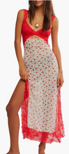Load image into Gallery viewer, FREE PEOPLE - Suddenly Fine Maxi Slip Dress
