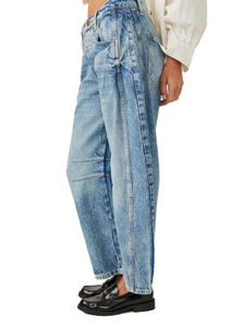 FREE PEOPLE - Good Luck Mid Rise (Ultra Light Beam)