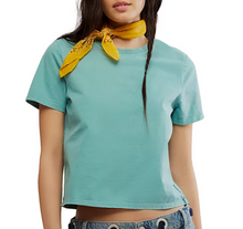 Load image into Gallery viewer, Free People Mineral Blue Tee
