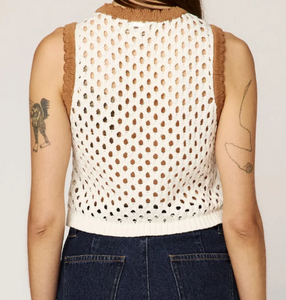 Cleobella Brown Sweater Top
