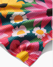 Load image into Gallery viewer, Geometry Kitchen Tea Towel - wild blooms
