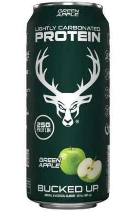 Bucked Up Protein Drink Green Apple