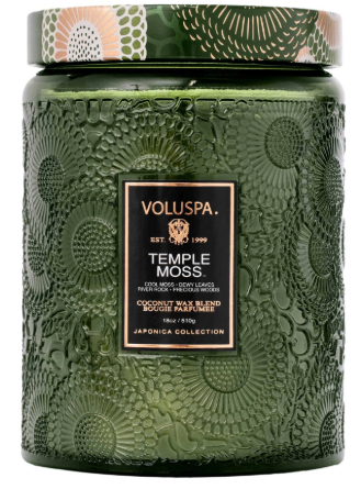 Voluspa Temple Moss Candle