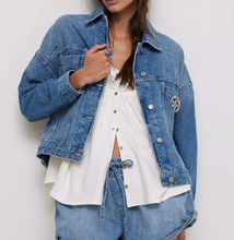 Load image into Gallery viewer, WE THE FREE - Opal Swing Denim Jacket
