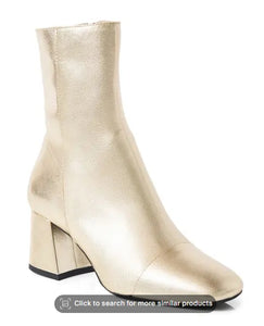 Free People - Metallic Wisteria Ankle Boot