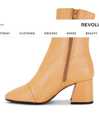 Load image into Gallery viewer, Free People - Camel Leather Wisteria Ankle Boot
