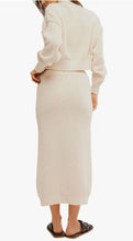 Load image into Gallery viewer, Free People - Powder Sand Sweater Dress Set
