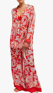 Free People - Flame Red Combo PJ