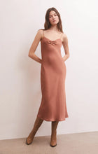 Load image into Gallery viewer, Z SUPPLY -- Lark Lux Sheen Slip Midi Dress
