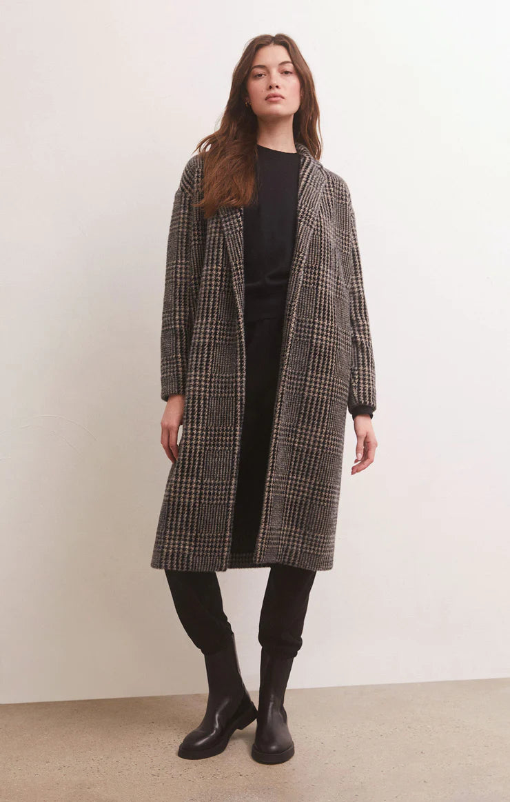 Z SUPPLY - Mason Houndstooth Coat