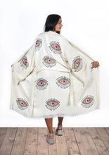 Load image into Gallery viewer, Karli Buxton - Neutral Multi Eye Kaftan
