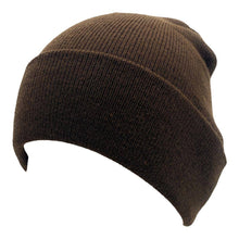 Load image into Gallery viewer, The Park Wholesale - Beanies Caps Toboggan Cuffed Soft Knit in Bulk Multi-Color Plain Blank Wholesale: Orange
