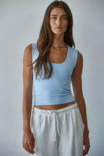 Load image into Gallery viewer, By Together - S1187N | Double Layered Seamless Top: Powder Pink / SM
