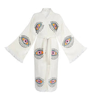 Load image into Gallery viewer, Karli Buxton - Neutral Multi Eye Kaftan
