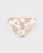 Load image into Gallery viewer, EBY - Sheer Flocked Brief: Madam Muse / XS
