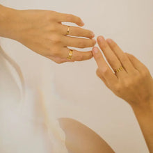 Load image into Gallery viewer, MADE BY MARY - Cleo Stacking Ring - Gold and Silver
