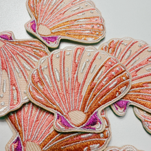 Load image into Gallery viewer, TEELUX - 2" Shell  - Embroidered Hat Patch: Embroidered Patch
